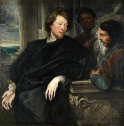 George Gage with Two Men and Thom Yorke by Anthony van Dyck